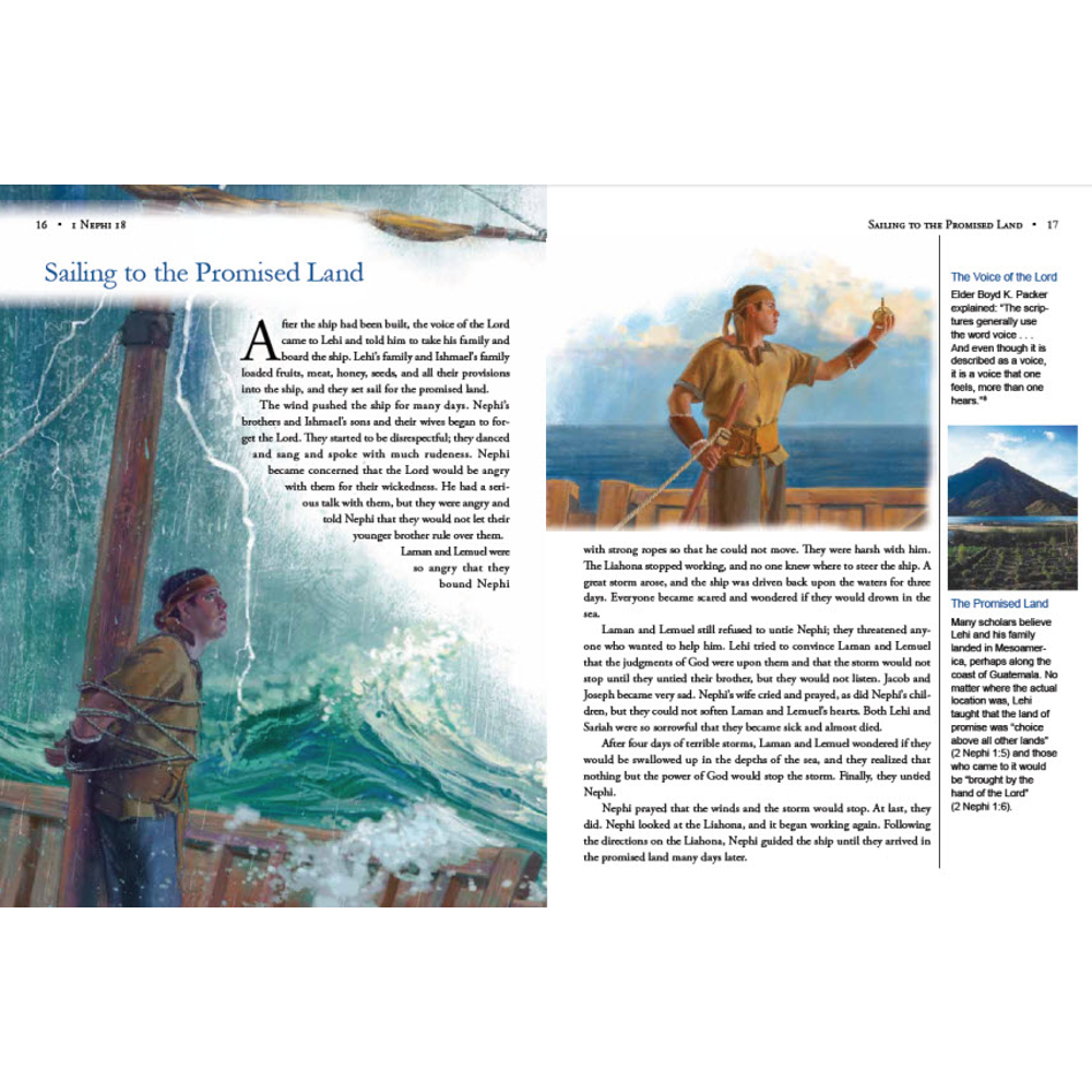 Illustrated Book of Mormon Stories, , large