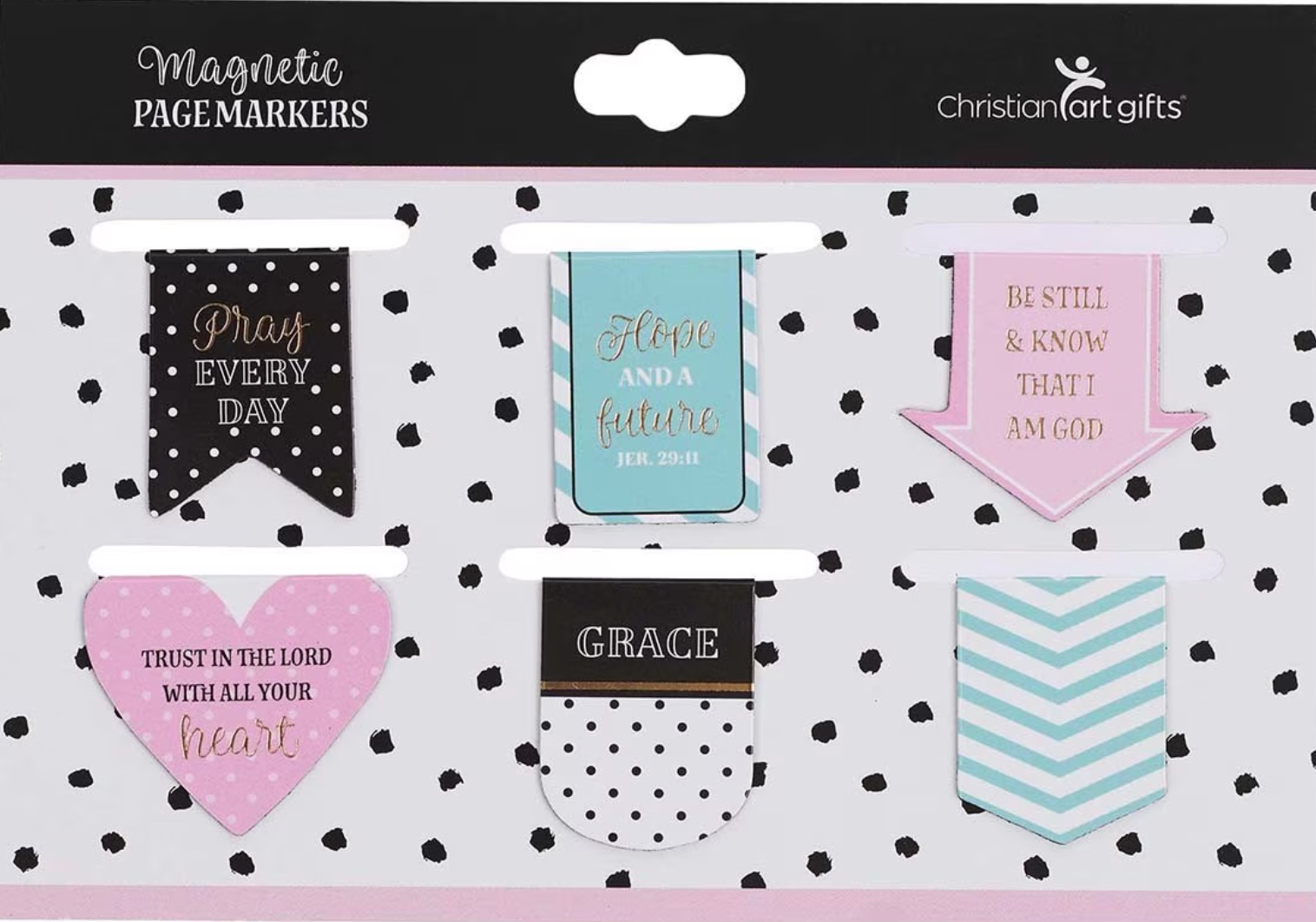 Pray Every Day Magnetic Bookmark Set