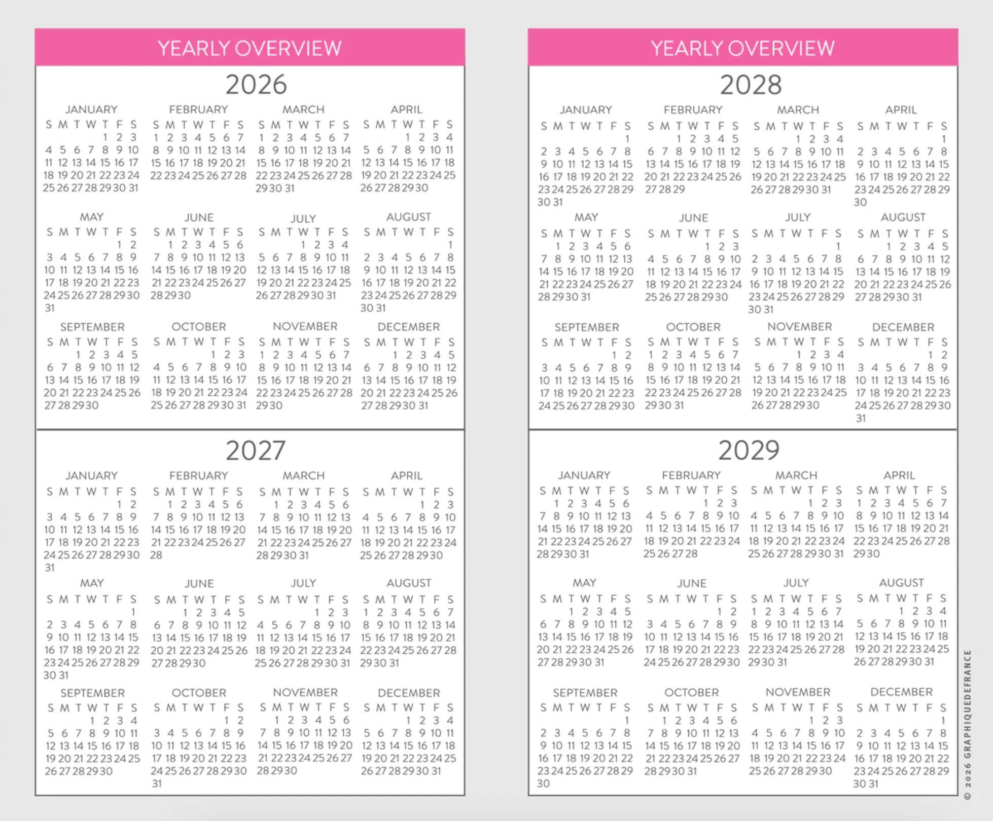 2027 Classic Charm 2-Year Pocket Planner, , large image number 2
