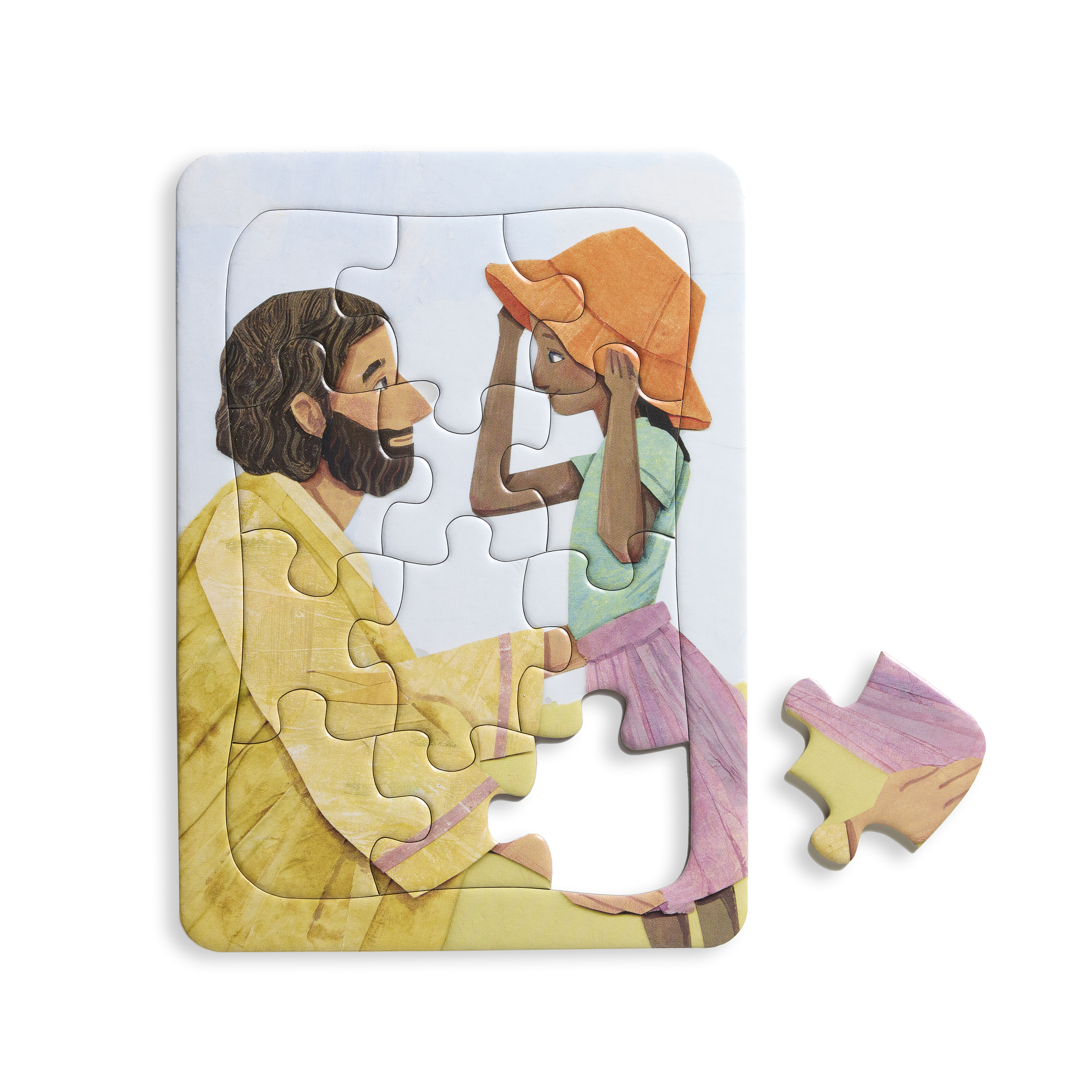 Child and Christ 12 Piece Tray Puzzle