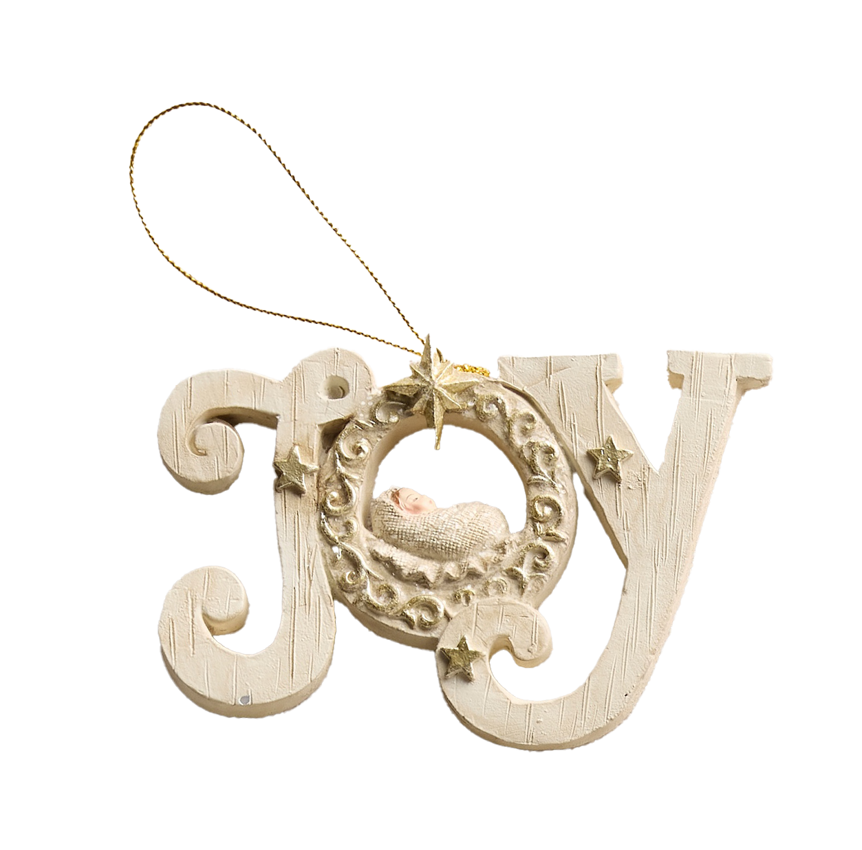 Joy Holy Family Ornament