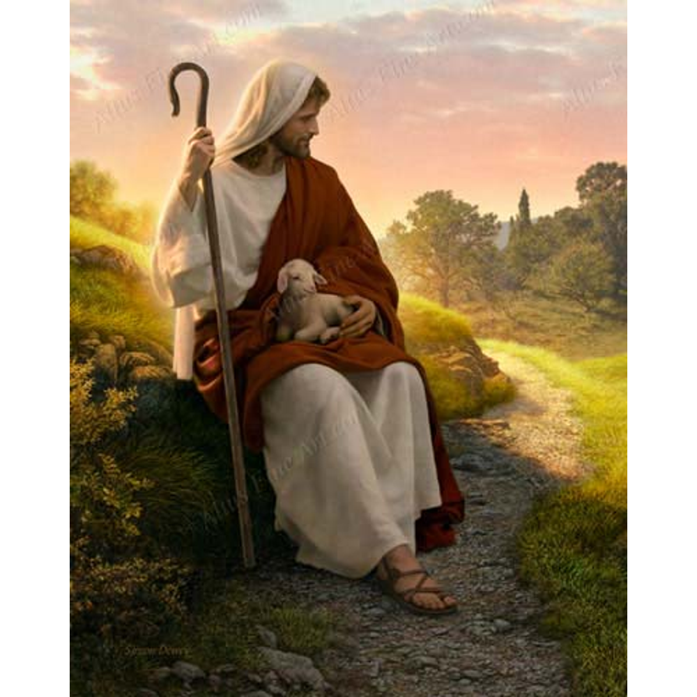In the Shepherd's Care - 5x7 Print,  In the Shepherd's Care - 5x7 Print