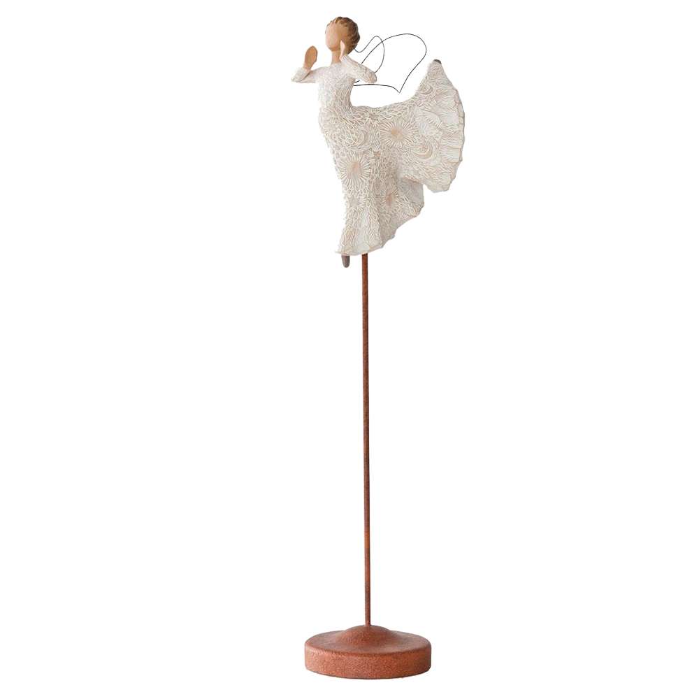 Willow Tree Song of Joy Angel Resin Nativity Figurine, , large