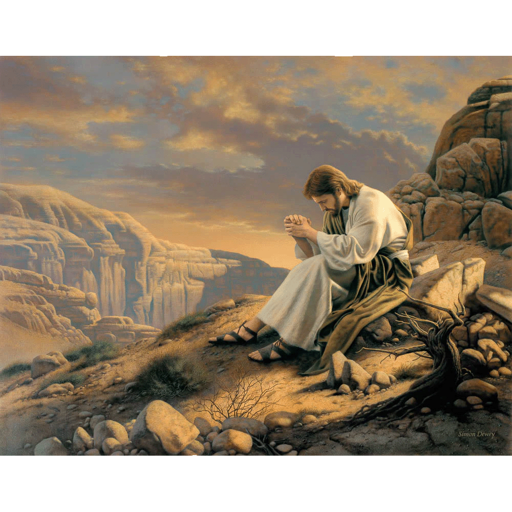 To Be With God - 5x7 Print