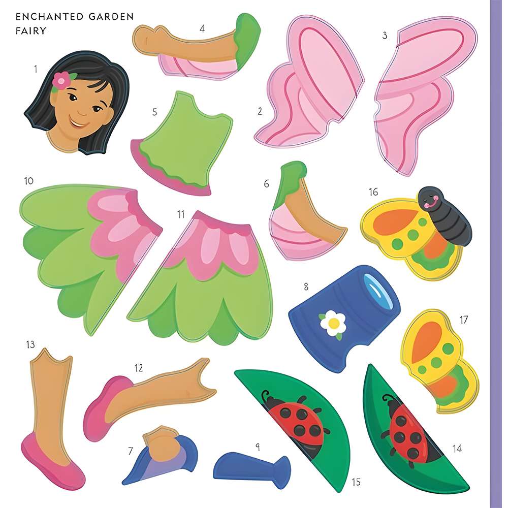 My First Color-by-Sticker Book Fairies, , large