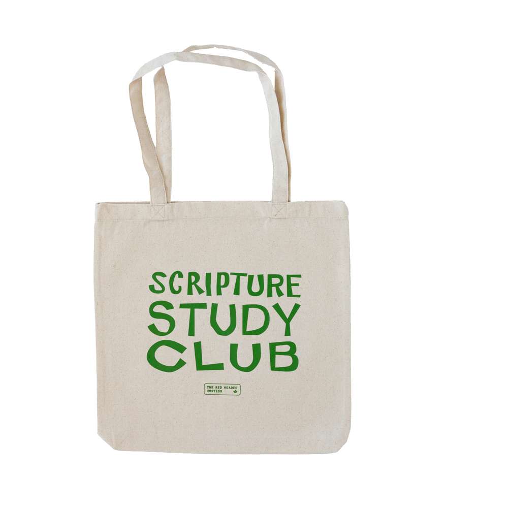 Scripture Study Club Tote Bag, , large image number 0