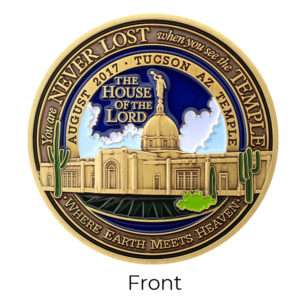 Tucson Arizona Temple Medallion,  Tucson Arizona Temple Medallion