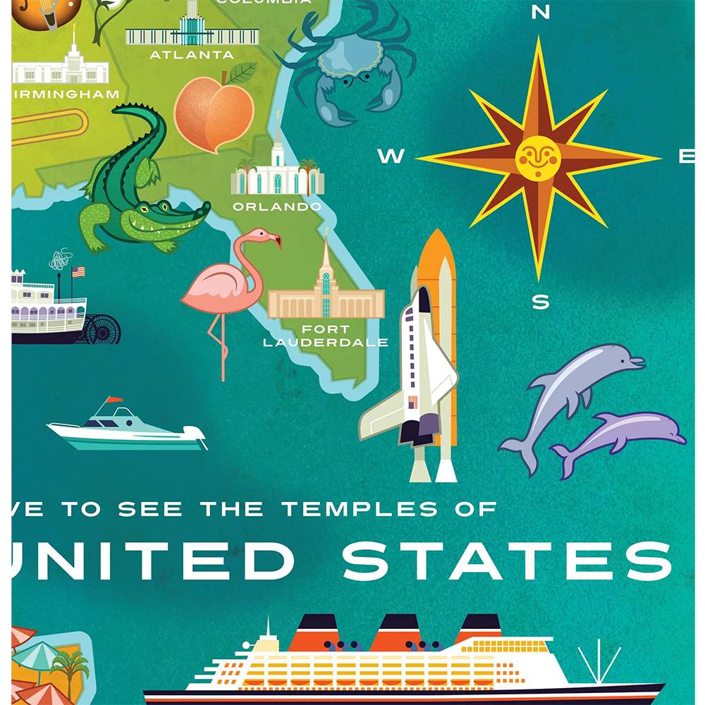 Temples of the United States 1000 Piece Puzzle, , large image number 7