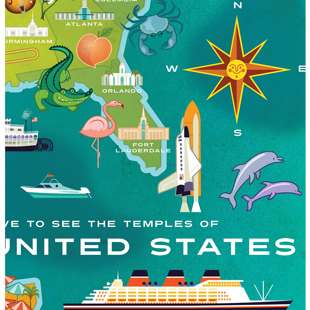 Temples of the United States 1000 Piece Puzzle, , large image number 7