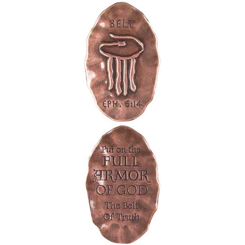 Armor of God Belt Pocket Coin, , large