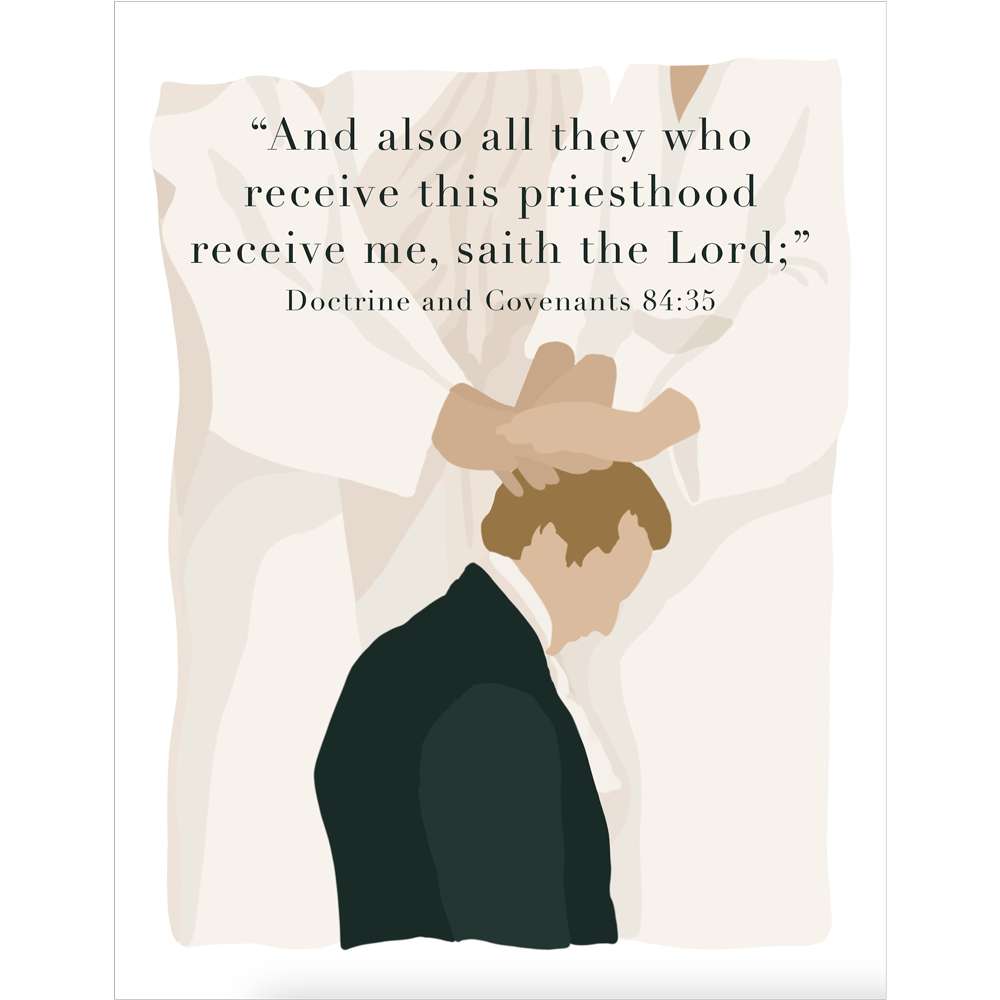 Priesthood Ordination Greeting Card, , large image number 0