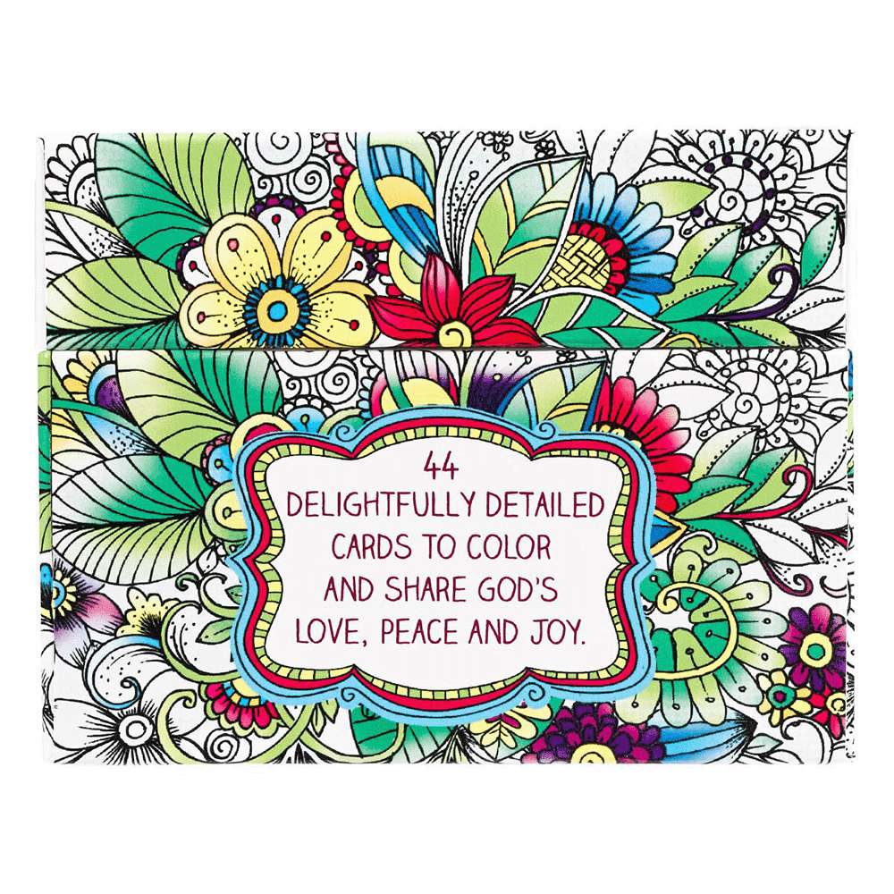 Creative Expressions to Calm and Inspire Boxed Coloring Cards - CHRISTIAN ART & GIFTS 5