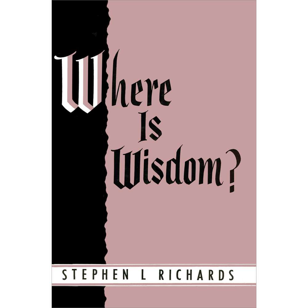 Where Is Wisdom? 1