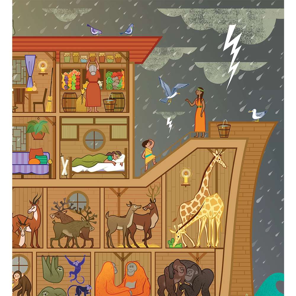 Noah's Ark 1000 Piece Puzzle, , large image number 4
