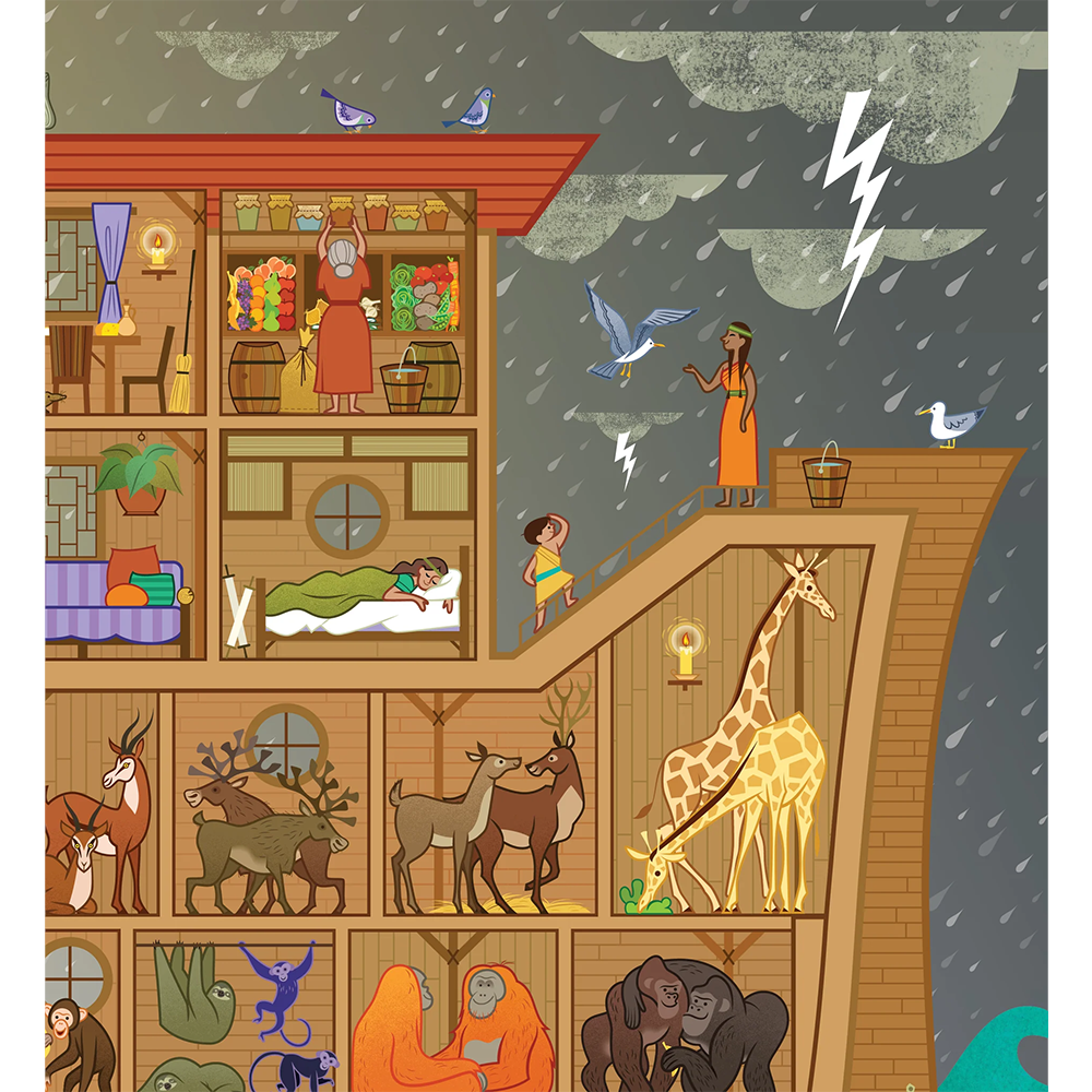 Noah's Ark 1000 Piece Puzzle, , large image number 4