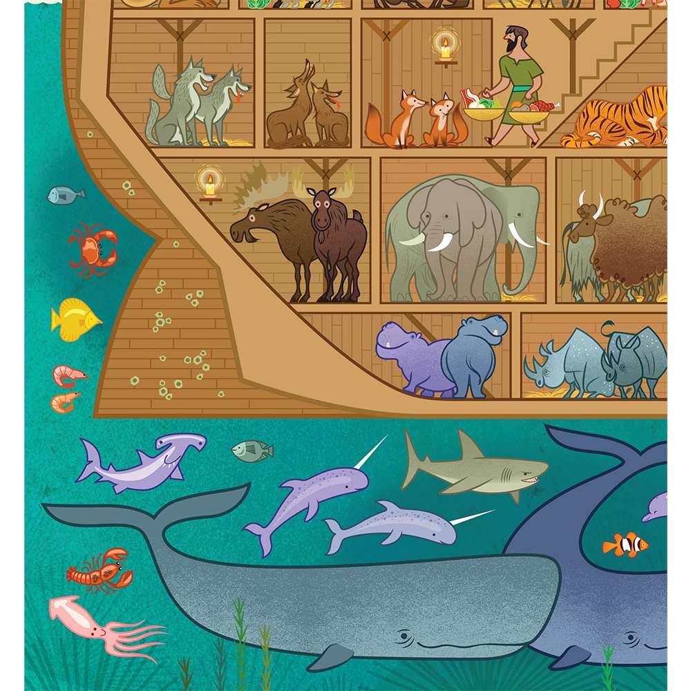 Noah's Ark 1000 Piece Puzzle, , large image number 5