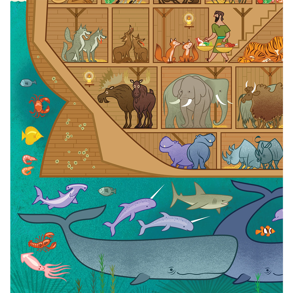 Noah's Ark 1000 Piece Puzzle, , large image number 5