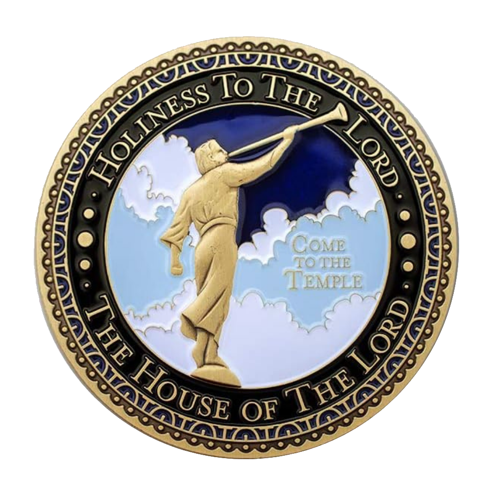 Mt. Timpanogos Utah Temple Medallion Coin, , large image number 2
