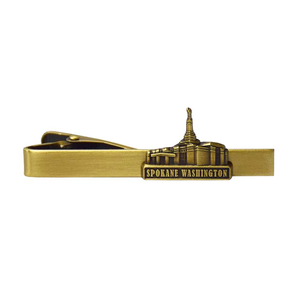 Spokane Temple	Tie Bar Gold