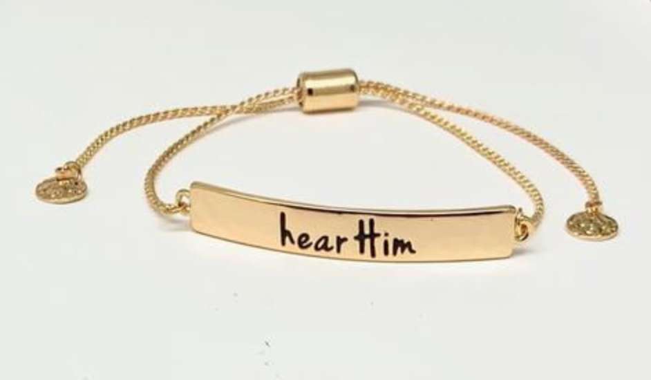 Hear Him Adjustable Bracelet