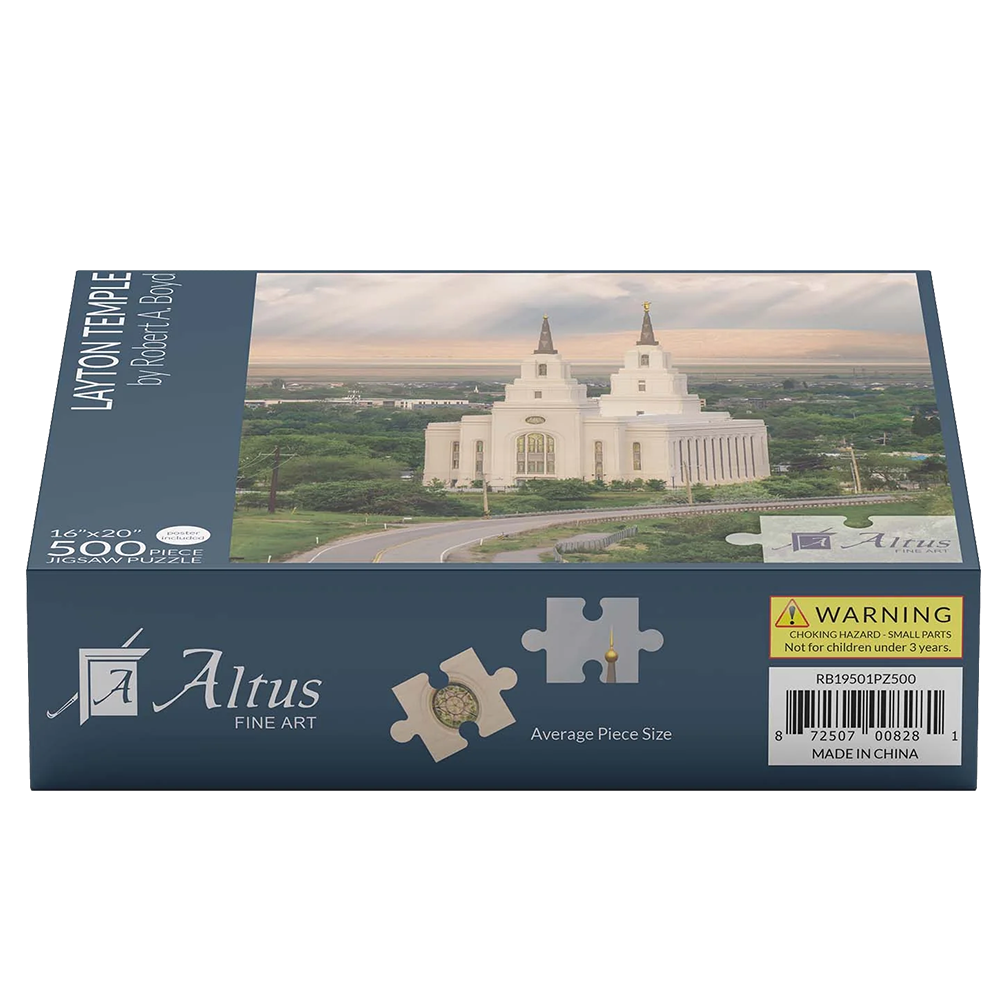 Layton Utah Temple 500 Piece Puzzle, , large image number 2