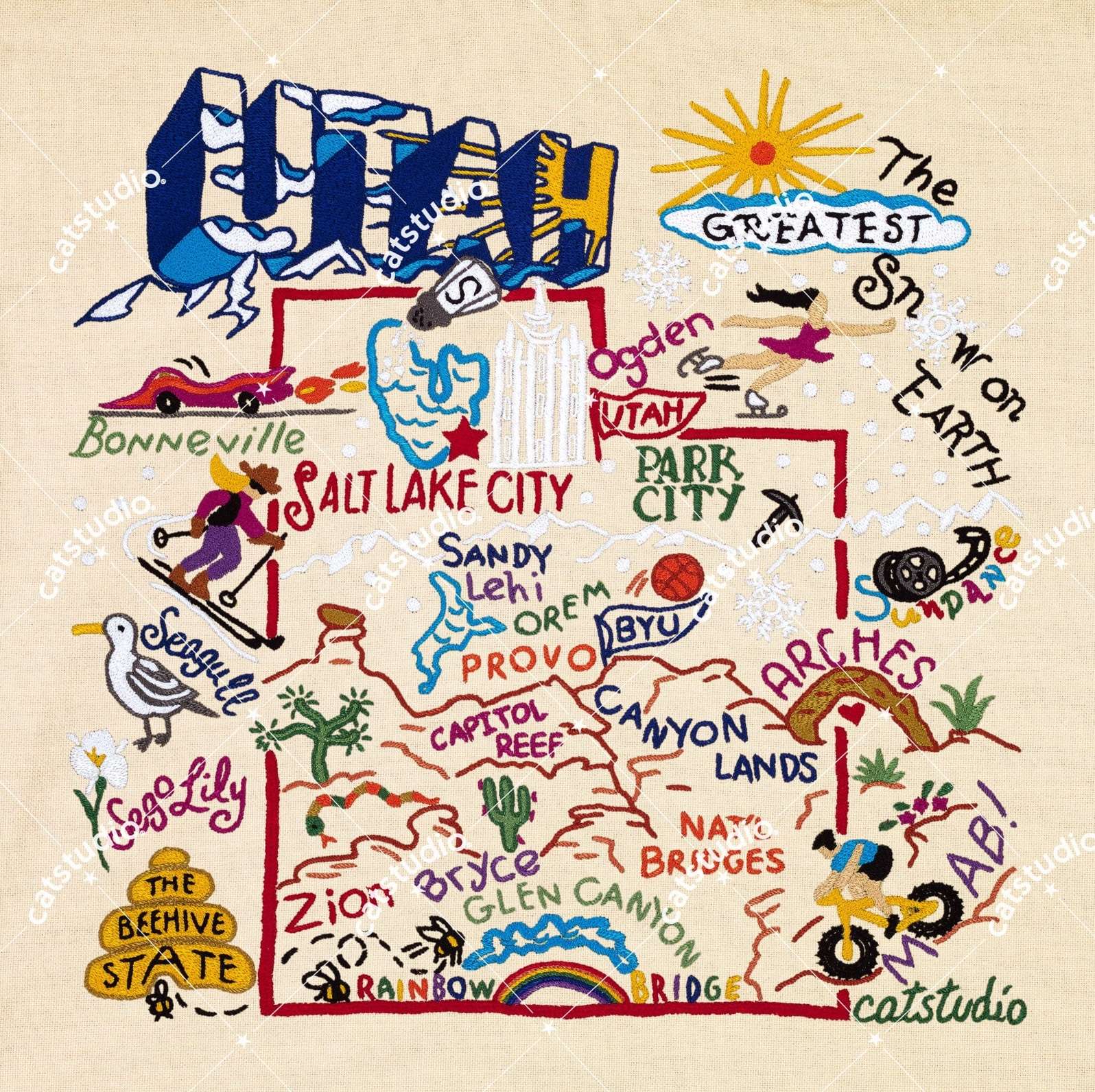 Utah Print
