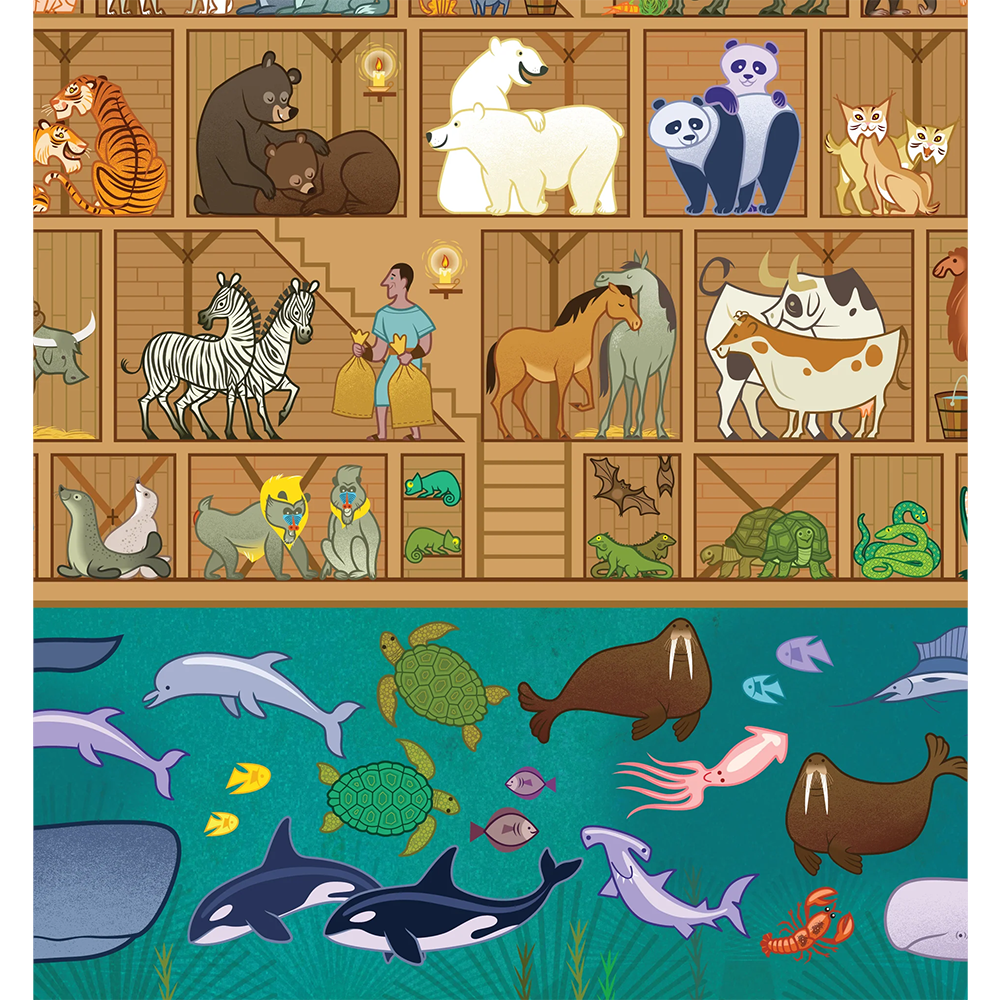 Noah's Ark 1000 Piece Puzzle, , large image number 6