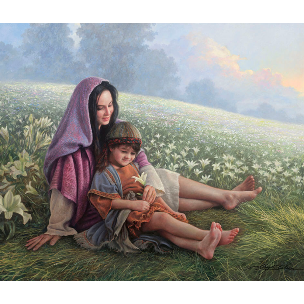 Consider the Lilies Print, , large image number 0