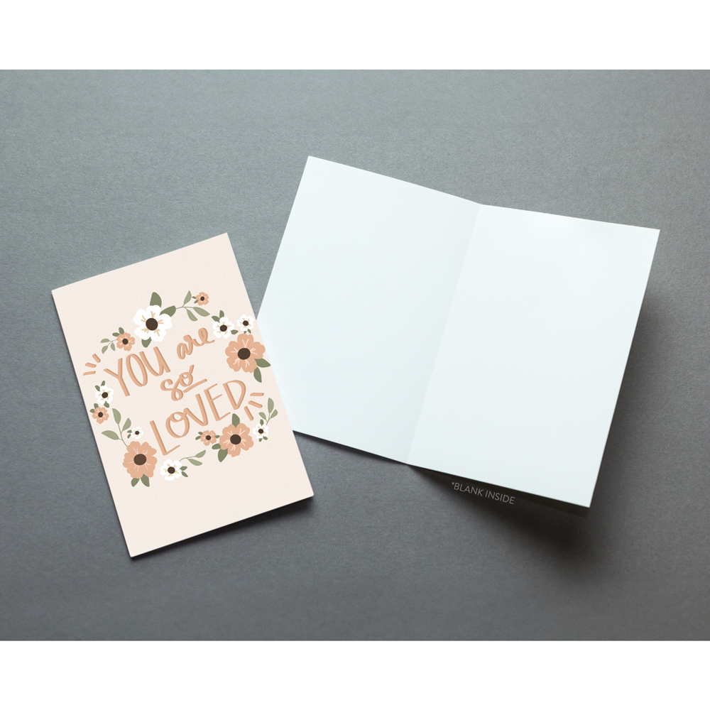 You are So Loved Ministering Greeting Card