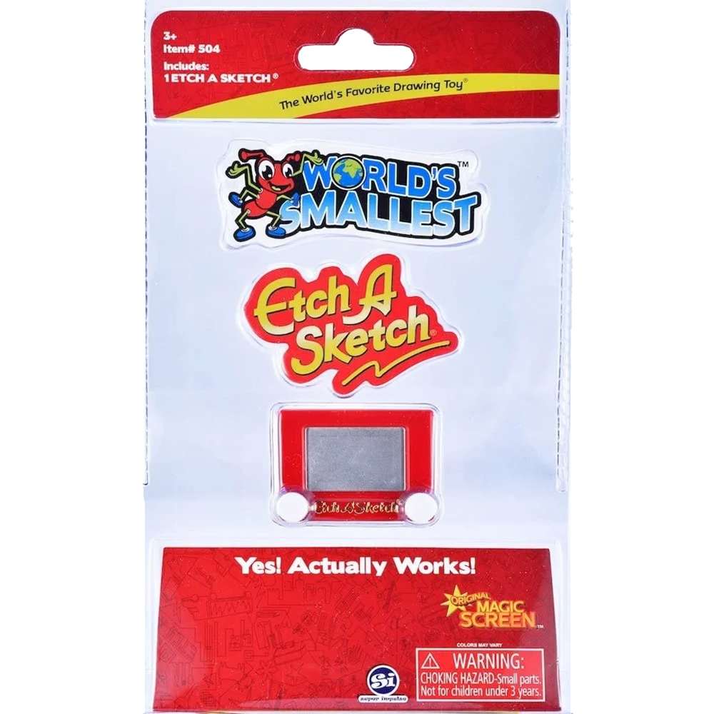 'World's Smallest' Etch a Sketch