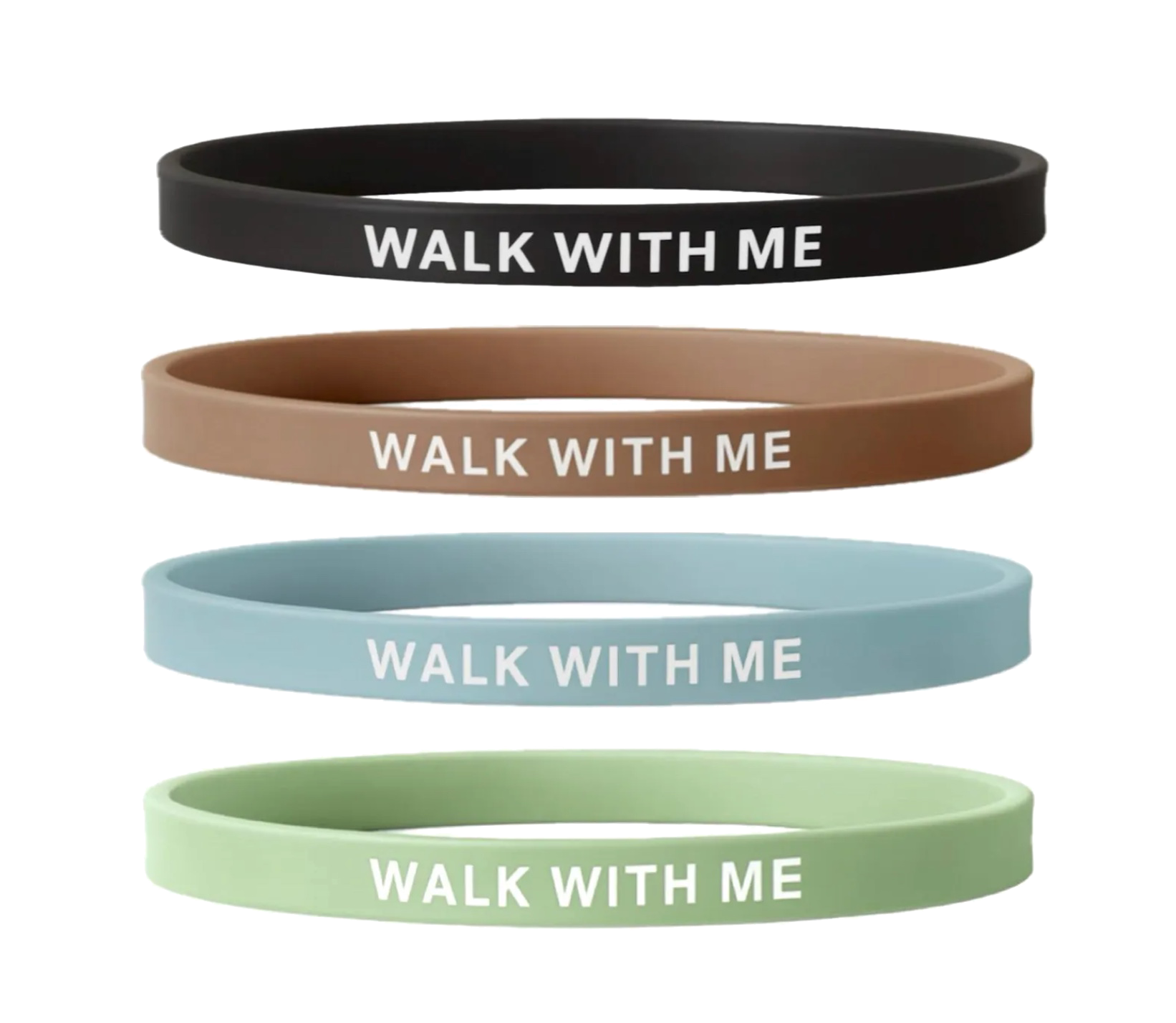 2026 Youth Theme Walk with Me Silicone Bracelet