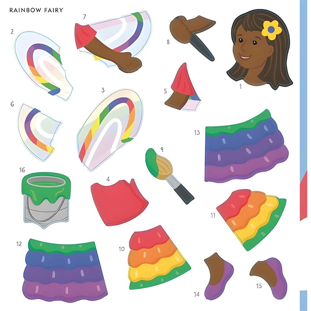 My First Color-by-Sticker Book Fairies, , large image number 7