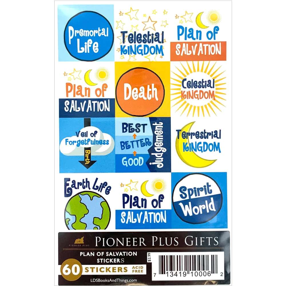 Plan of Salvation Stickers