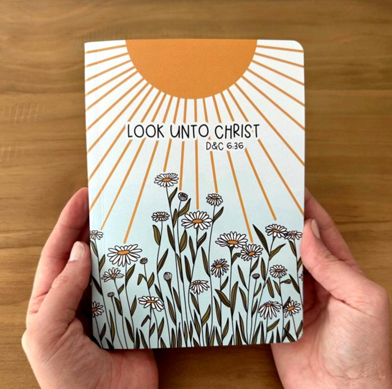 Look unto Christ 2025 Youth Theme Daisy Sun Journal, , large image number 2