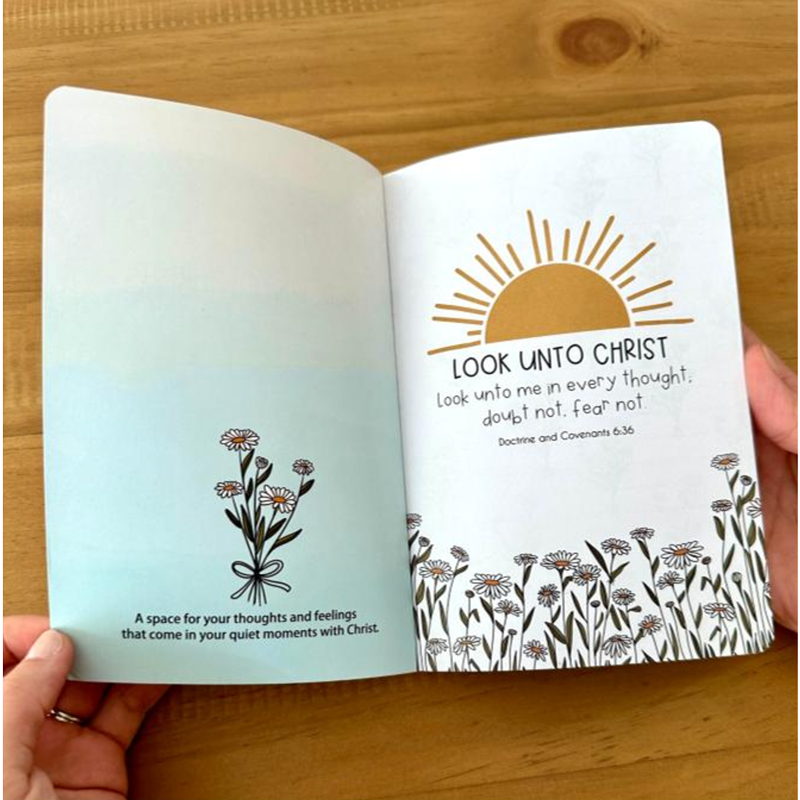 Look unto Christ 2025 Youth Theme Daisy Sun Journal, , large image number 4