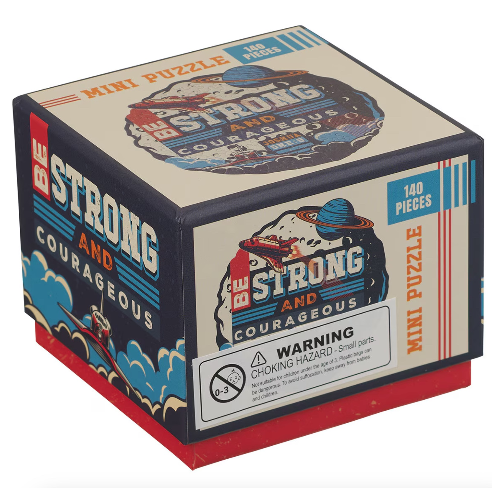 Be Strong and Courageous 140 Piece Puzzle, , large