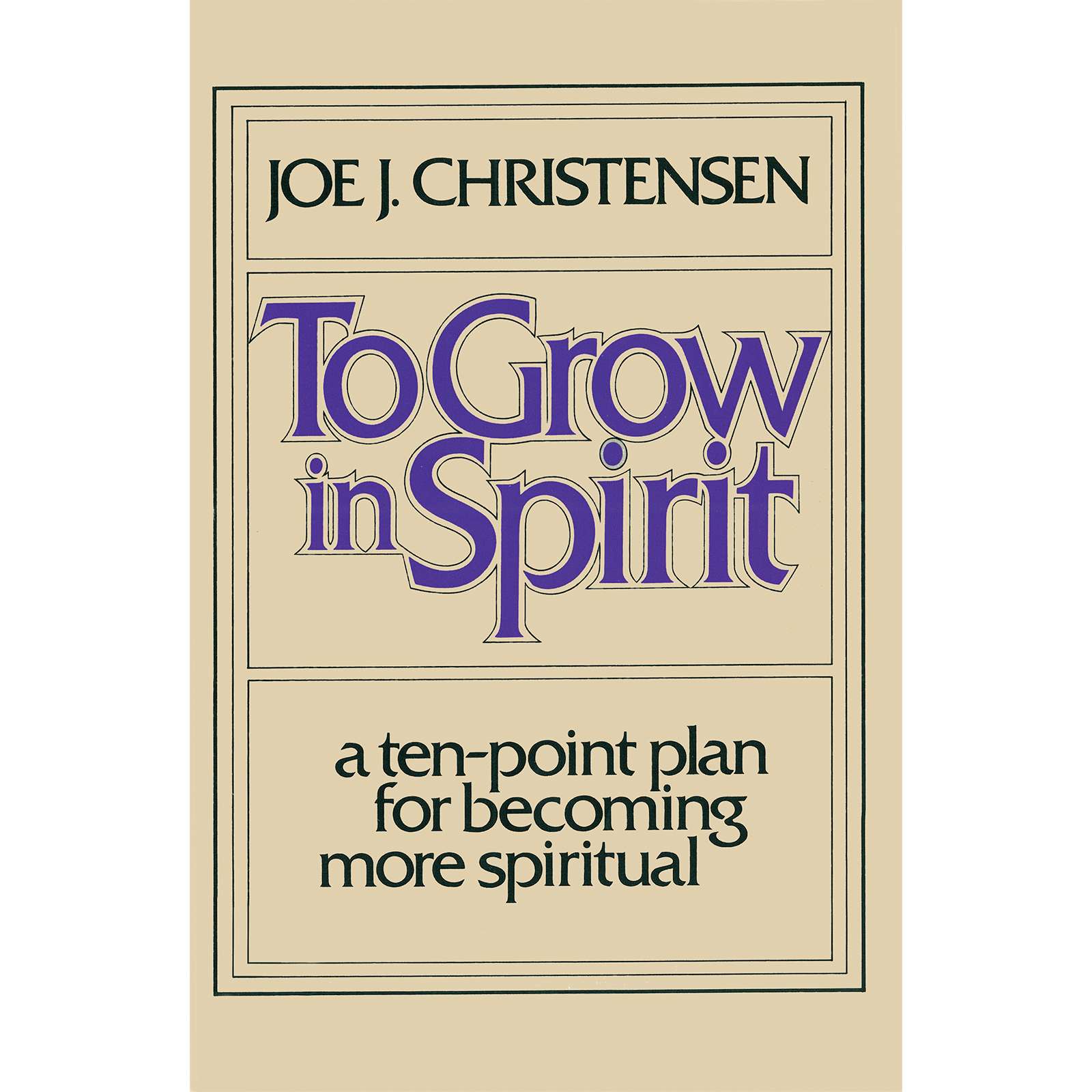 To Grow In Spirit