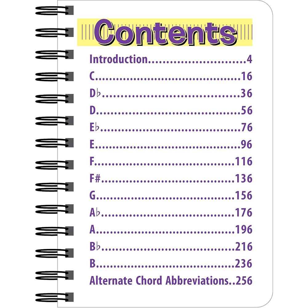 Piano Chord Book Songbook, , large image number 1