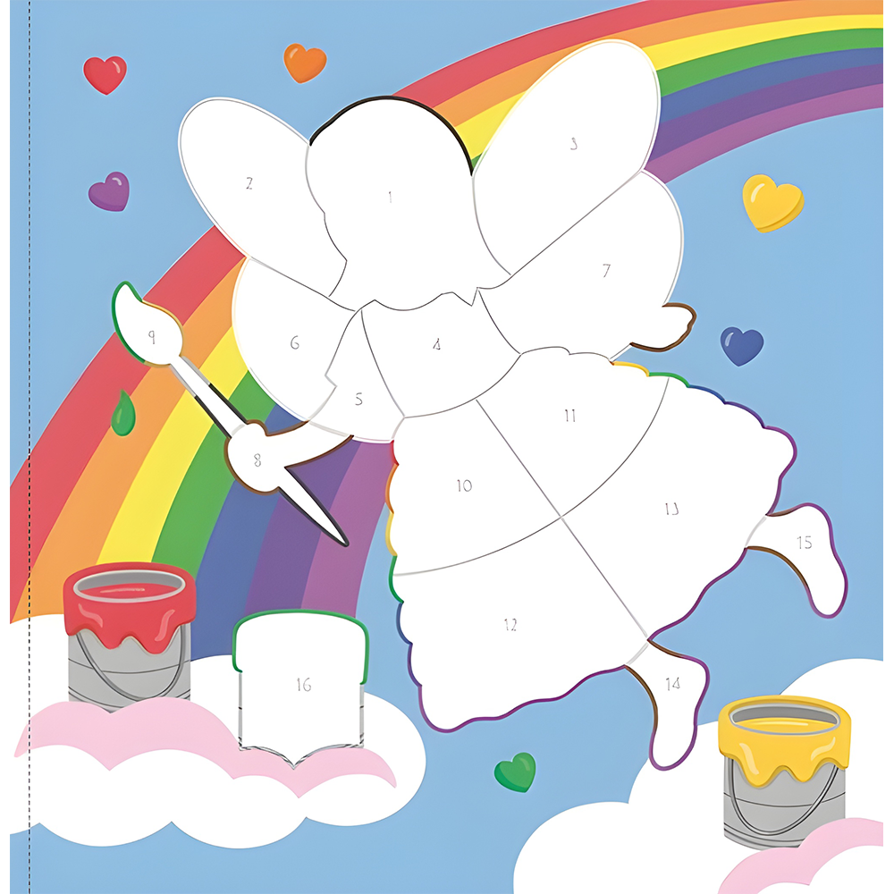 My First Color-by-Sticker Book Fairies, , large image number 8
