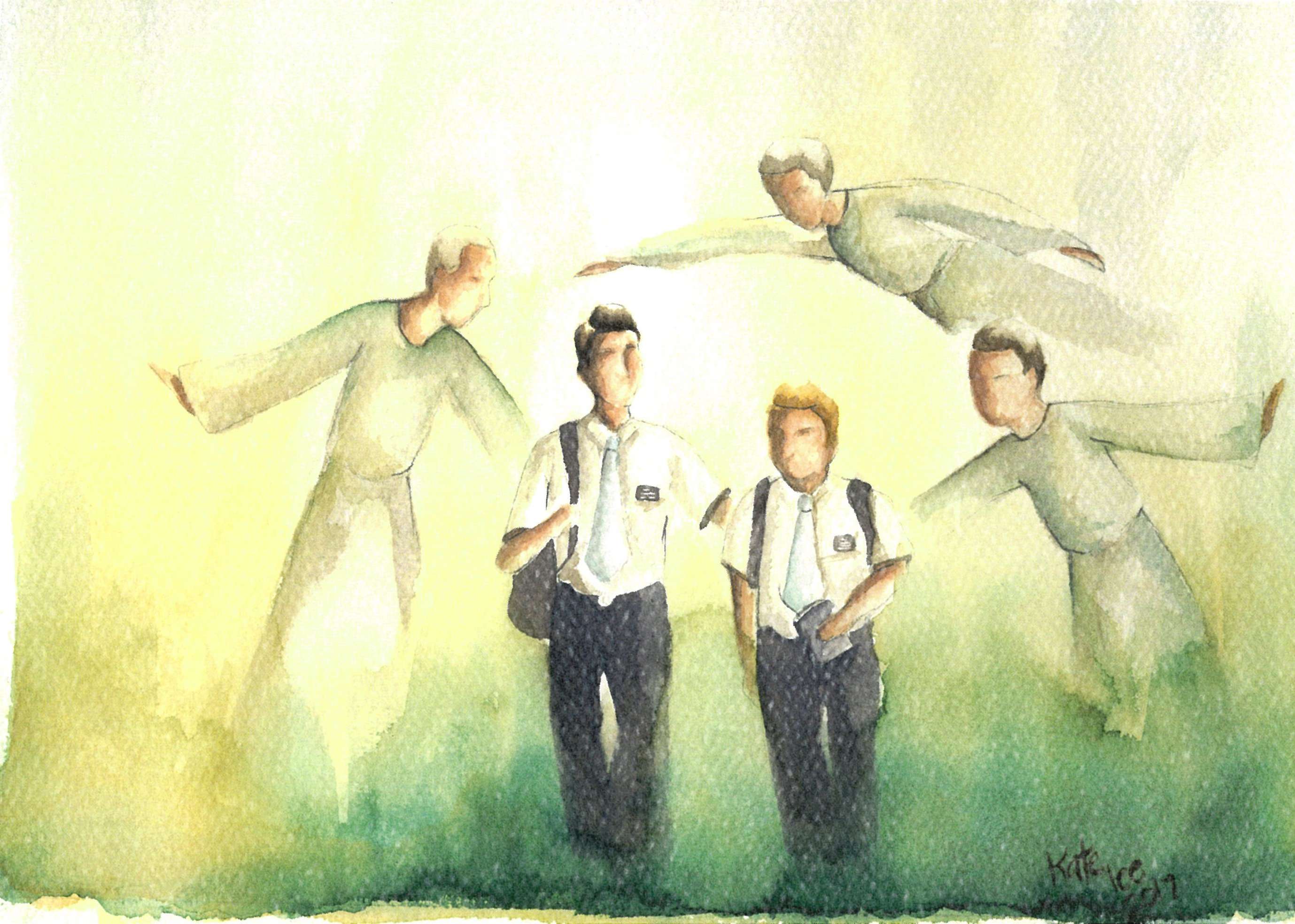 Lord's Errand Anxiously Engaged 5x7 Print