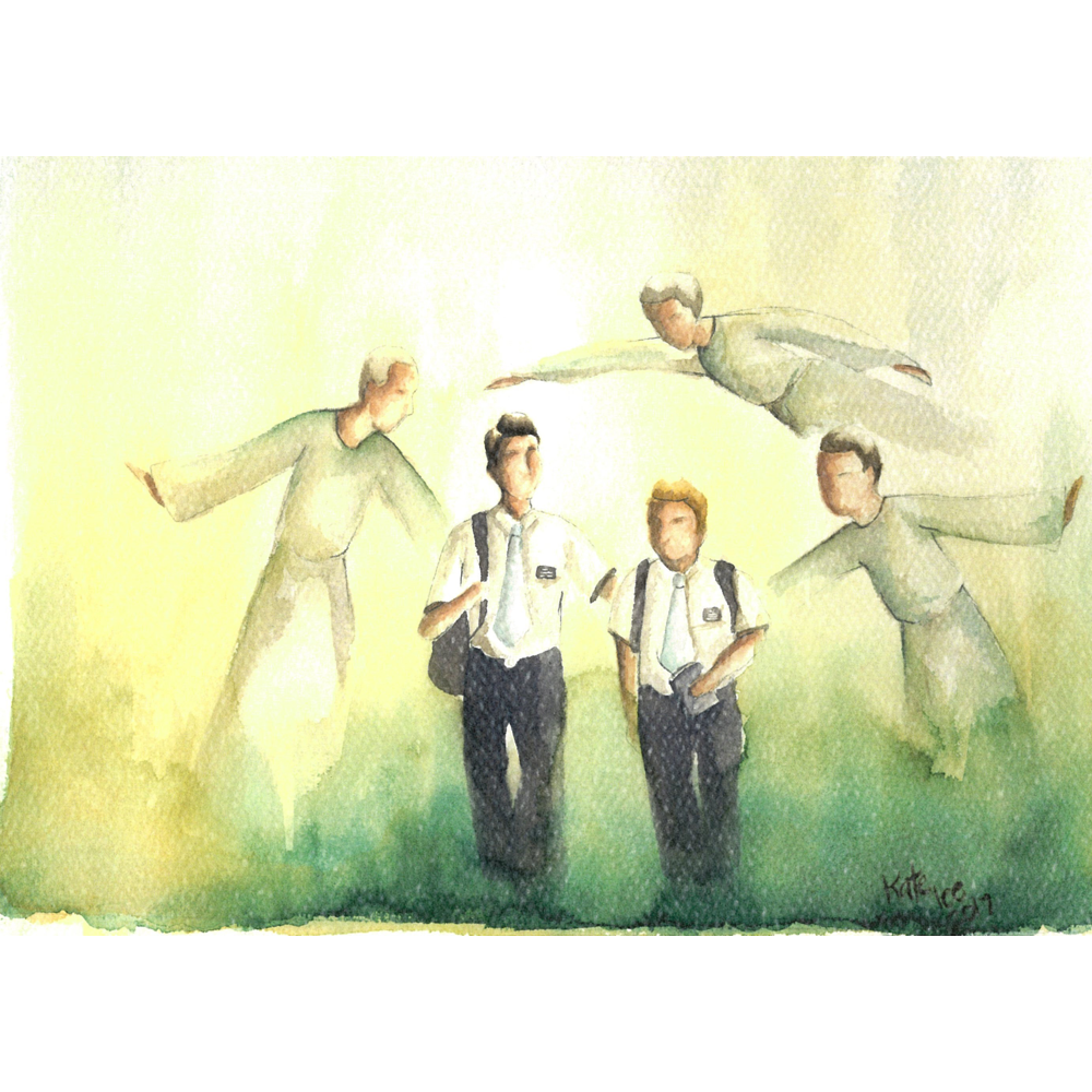 Lord's Errand Anxiously Engaged Print,  Lord's Errand Anxiously Engaged Print