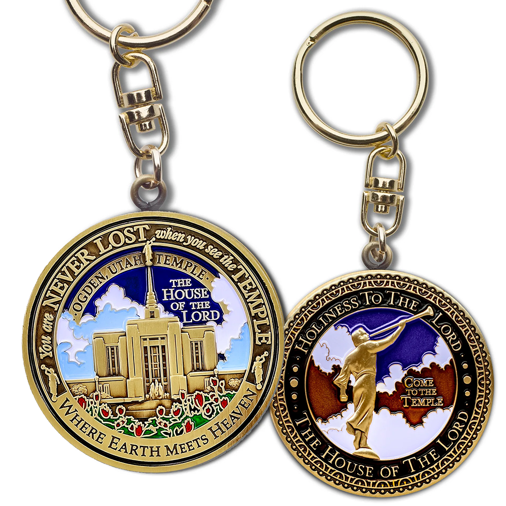 Ogden Temple Keyring, , large image number 3