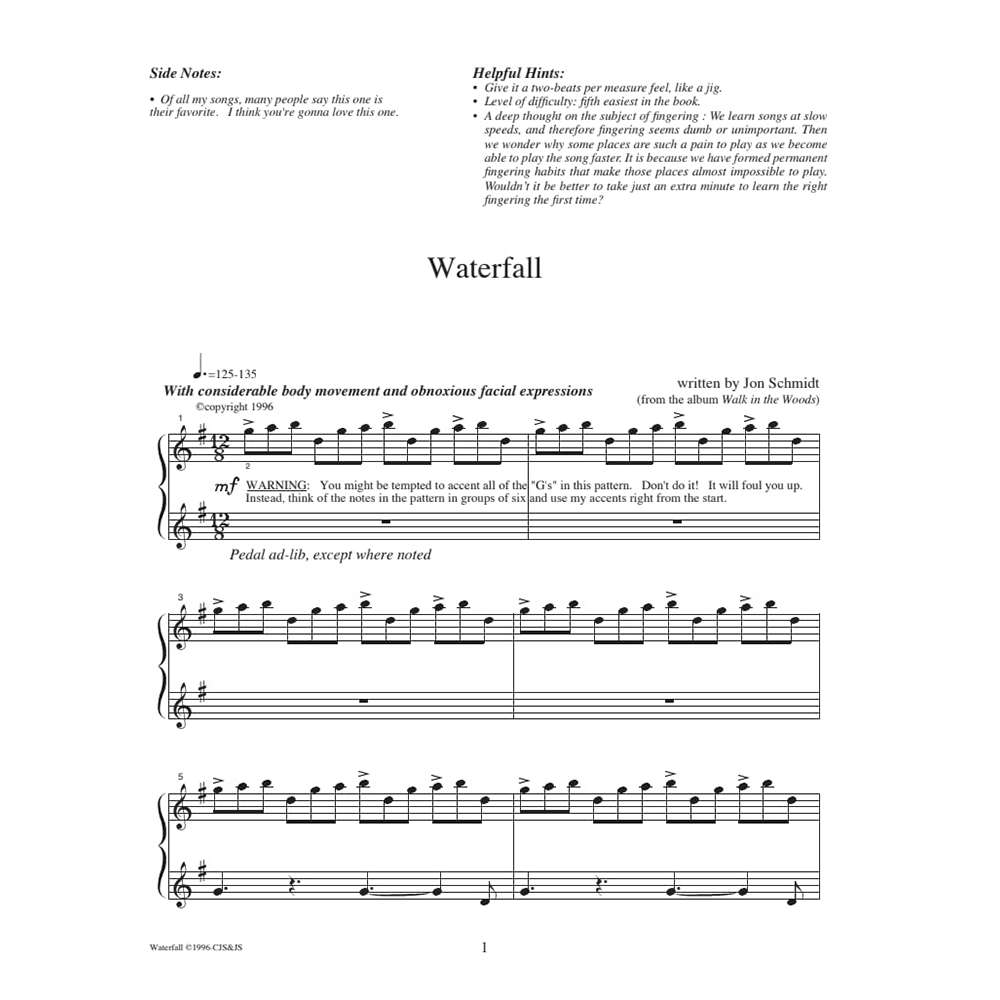 Jon Schmidt's New Age Classical Piano Solos, Vol. 1 Songbook, , large image number 2
