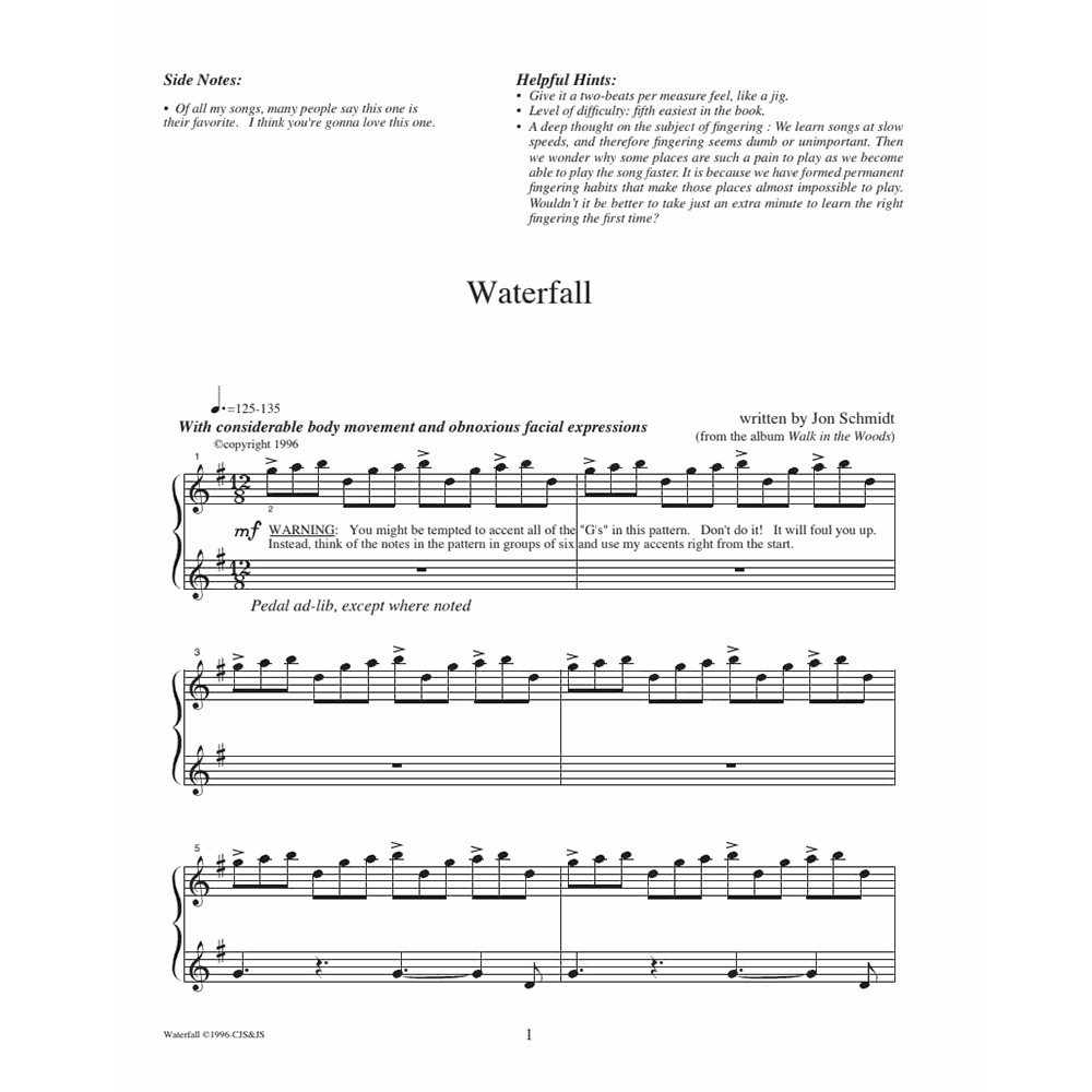 Jon Schmidt's New Age Classical Piano Solos, Vol. 1 Songbook, , large image number 2