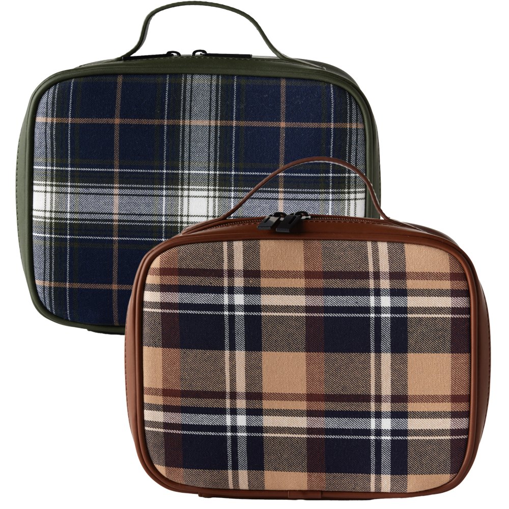 Enoch Regular Plaid Scripture Tote, , large image number 2