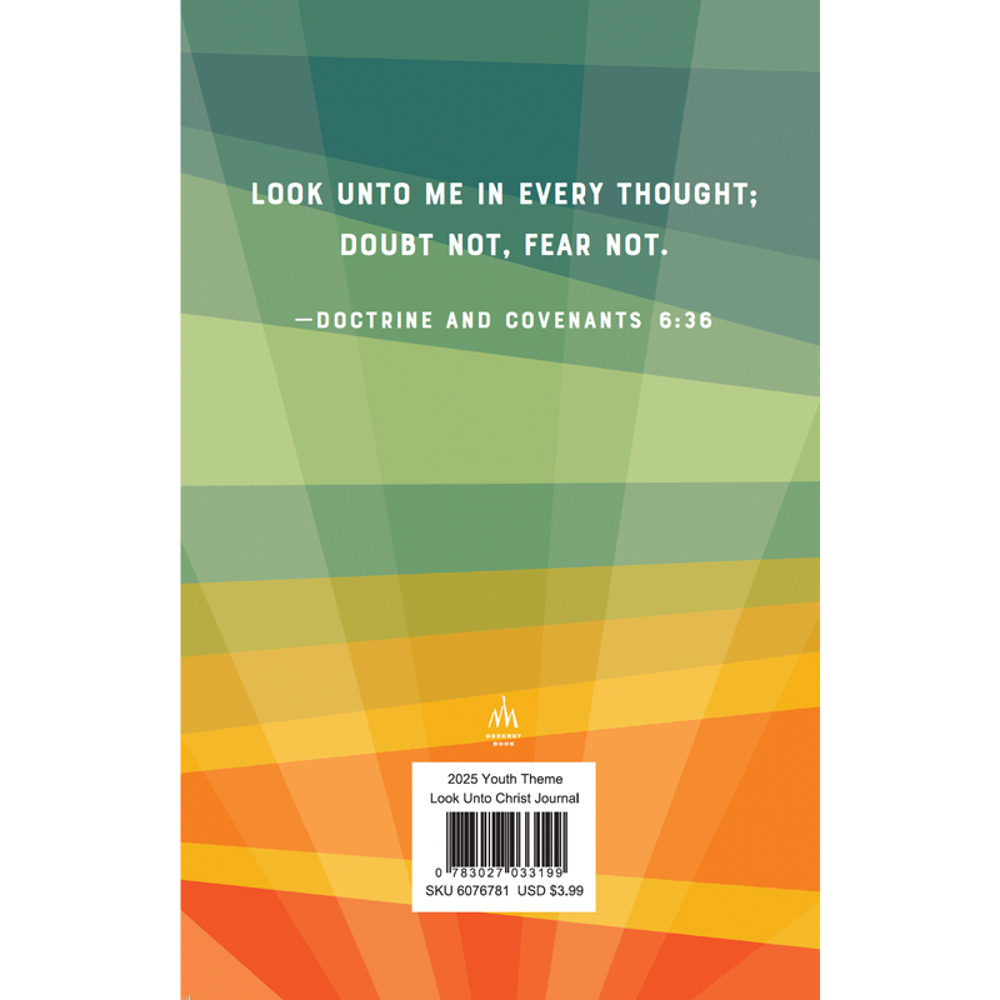 Look unto Christ 2025 Youth Theme Journal, , large
