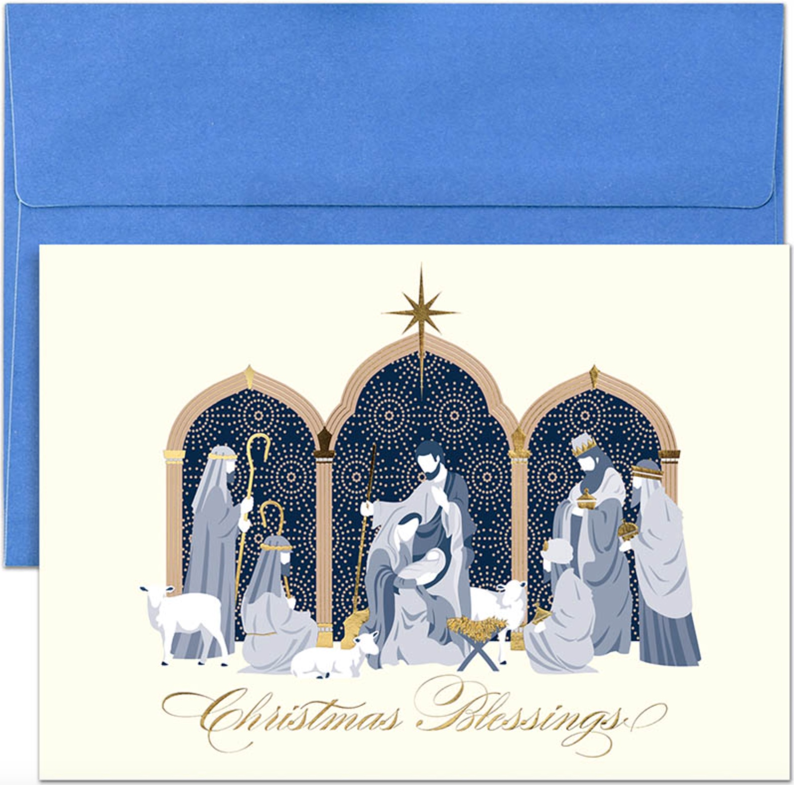 Blessed Birth Boxed Christmas Cards, , large