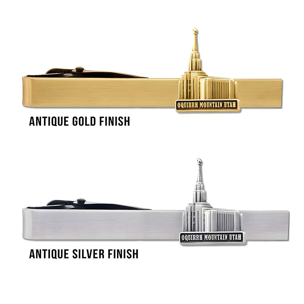 Oquirrh Mountain Temple Tie Bar, , large image number 2