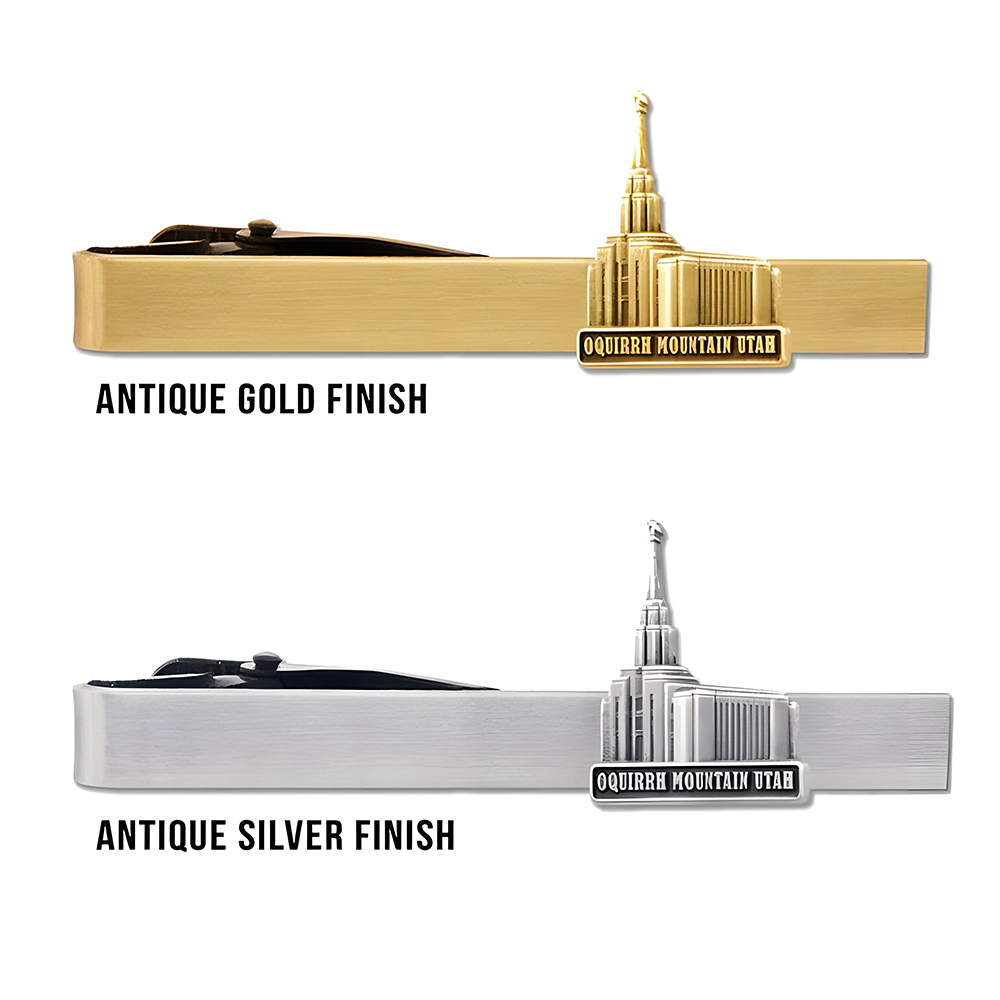 Oquirrh Mountain Temple Tie Bar, , large image number 2