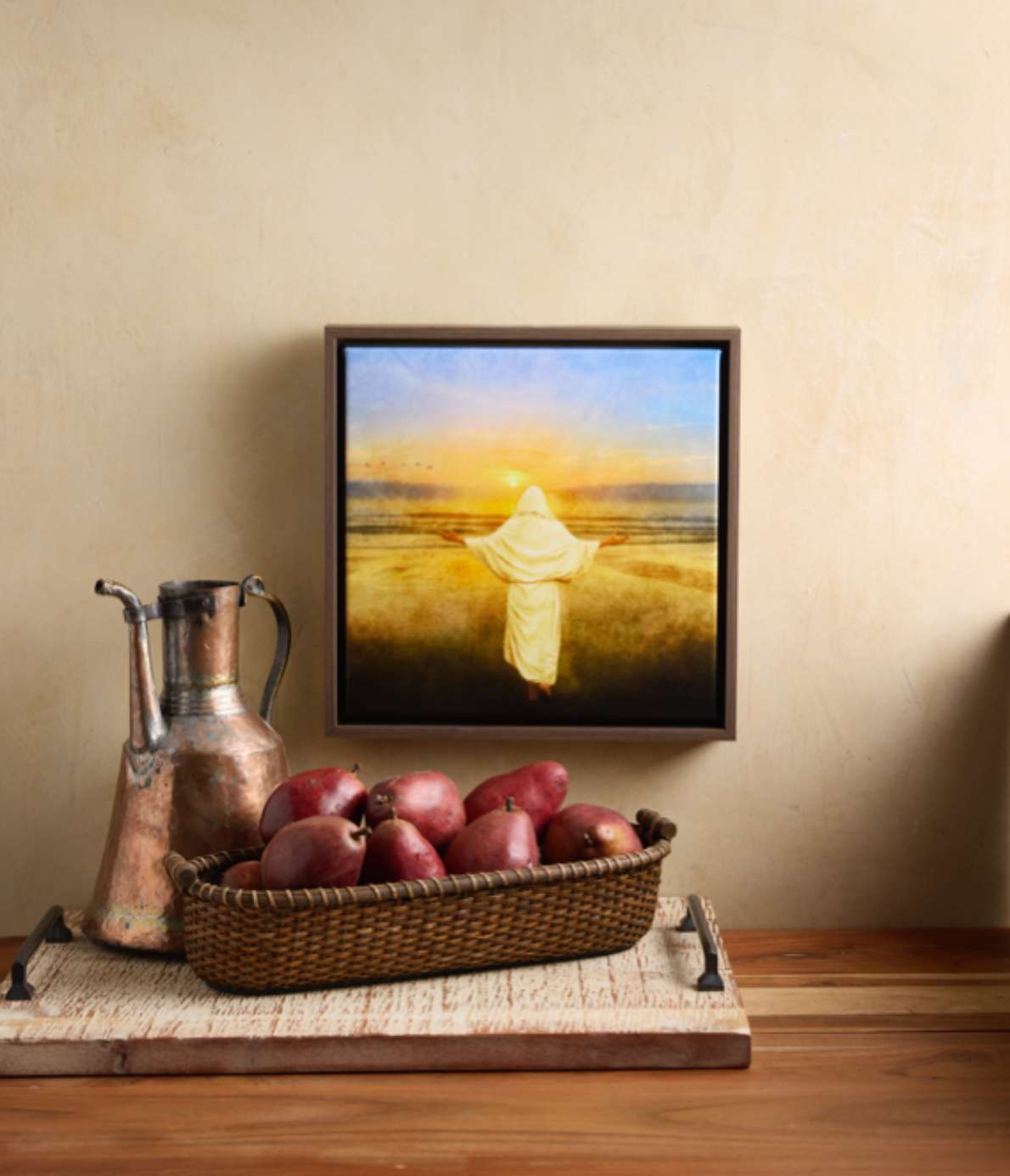For the Joy (13x13 Framed Canvas Print), , large image number 2